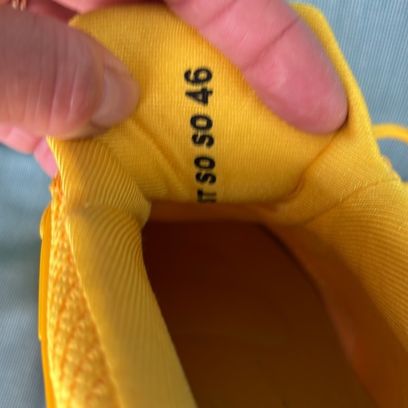 New men’s, Just so so yellow running shoes size 46EU/ 12US - Picture 7 of 7